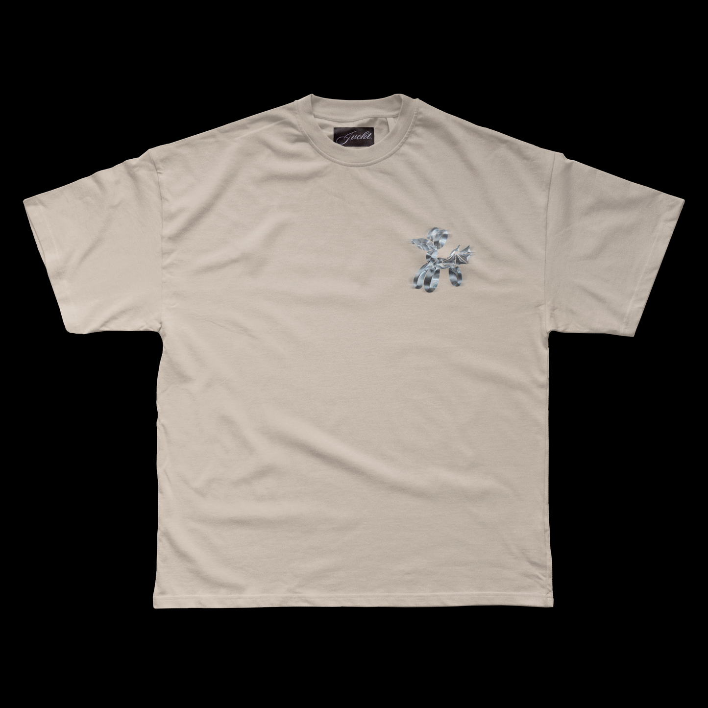 Cream "Ambition" Oversized T-Shirt