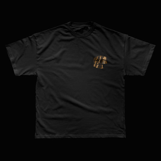 Black “Gold Edition” Oversized T-Shirt
